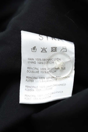 Pantalon droit SIR.  Noir