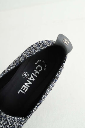 Mocassins Chanel  Marine