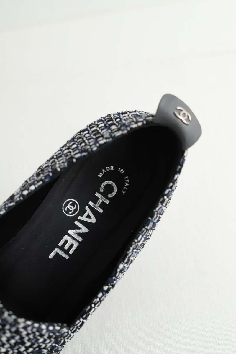 Mocassins Chanel  Marine