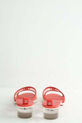 Sandales Chanel  Orange