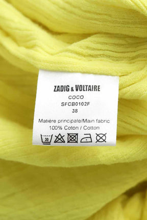 Combinaison Zadig & Voltaire  Jaune