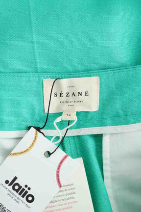 Pantalon droit Sézane  Vert