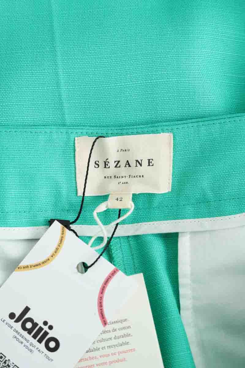 Pantalon droit Sézane  Vert