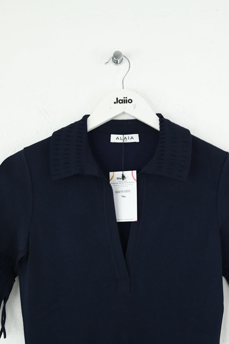 Robe Alaïa  Marine