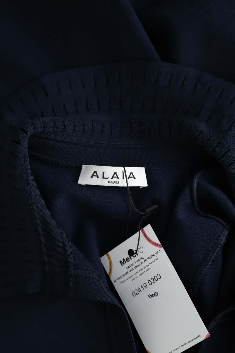 Robe Alaïa  Marine
