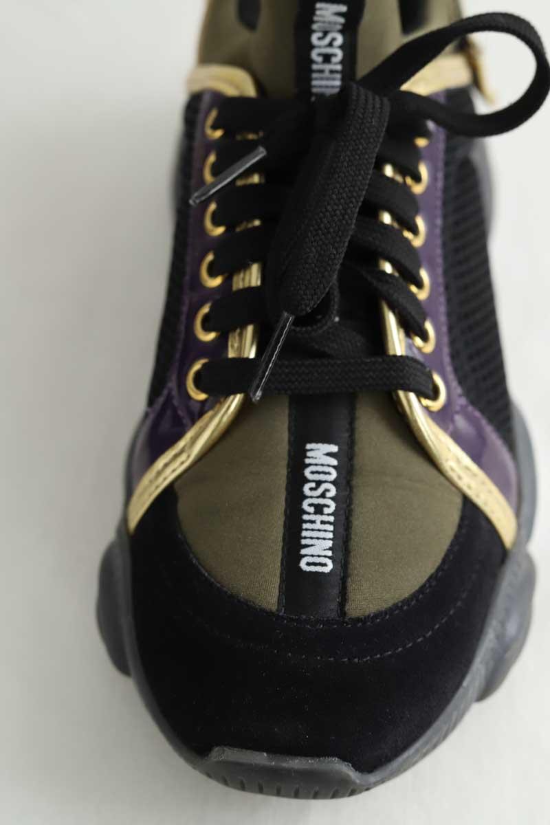 Baskets Moschino  Kaki