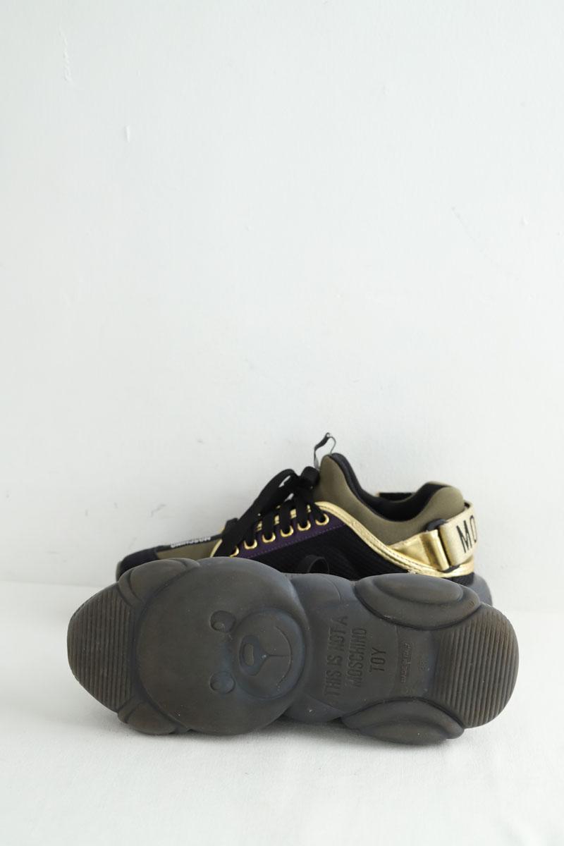 Baskets Moschino  Kaki