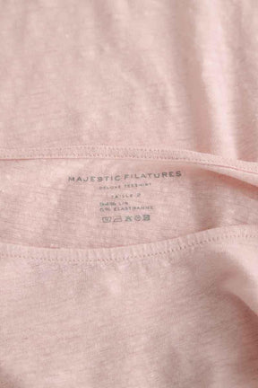 T-shirt Majestic Filatures  Rose