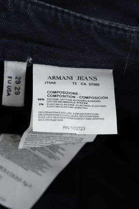 Pantalon droit Armani  Bleu