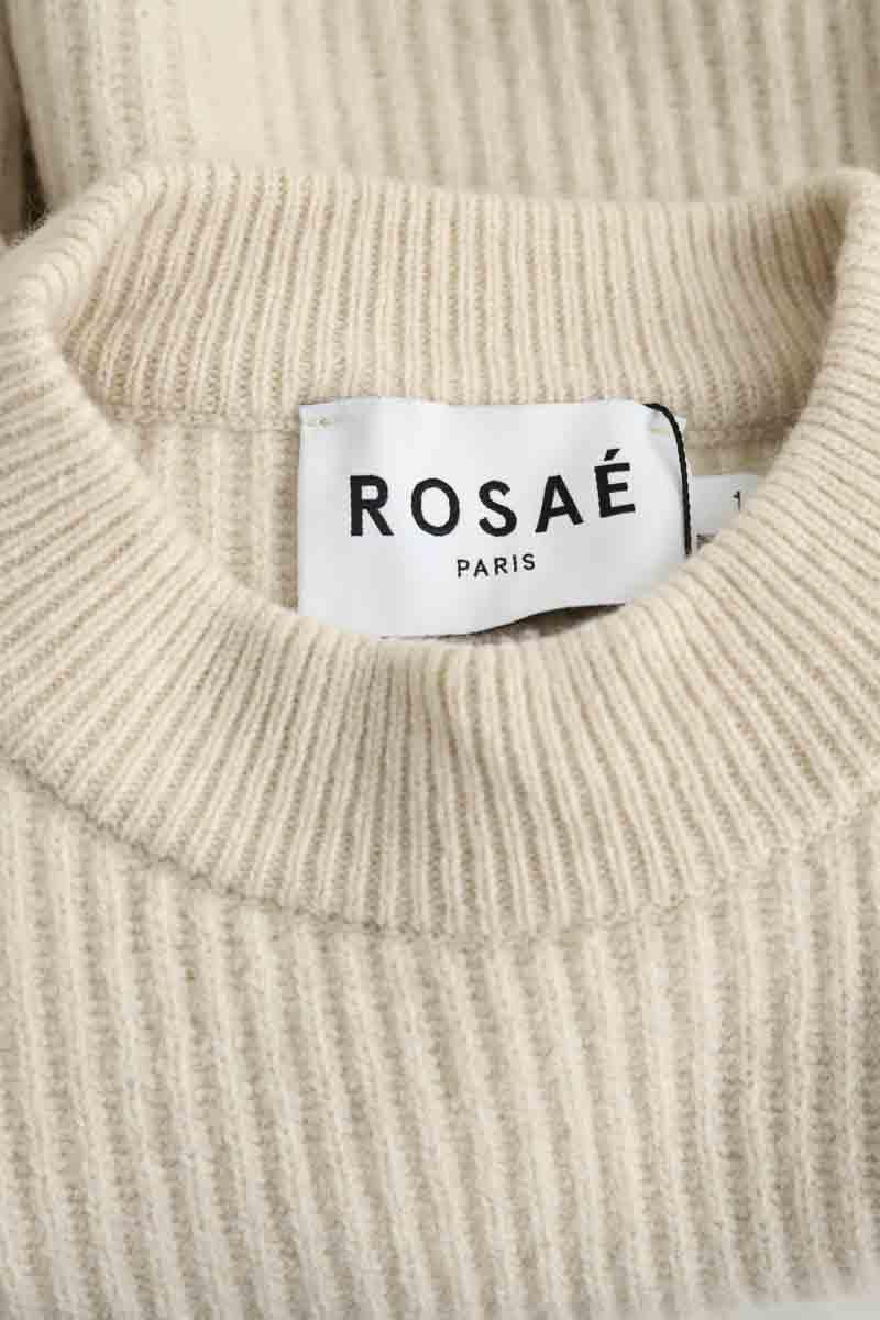 Pull Rosaé  Ecru