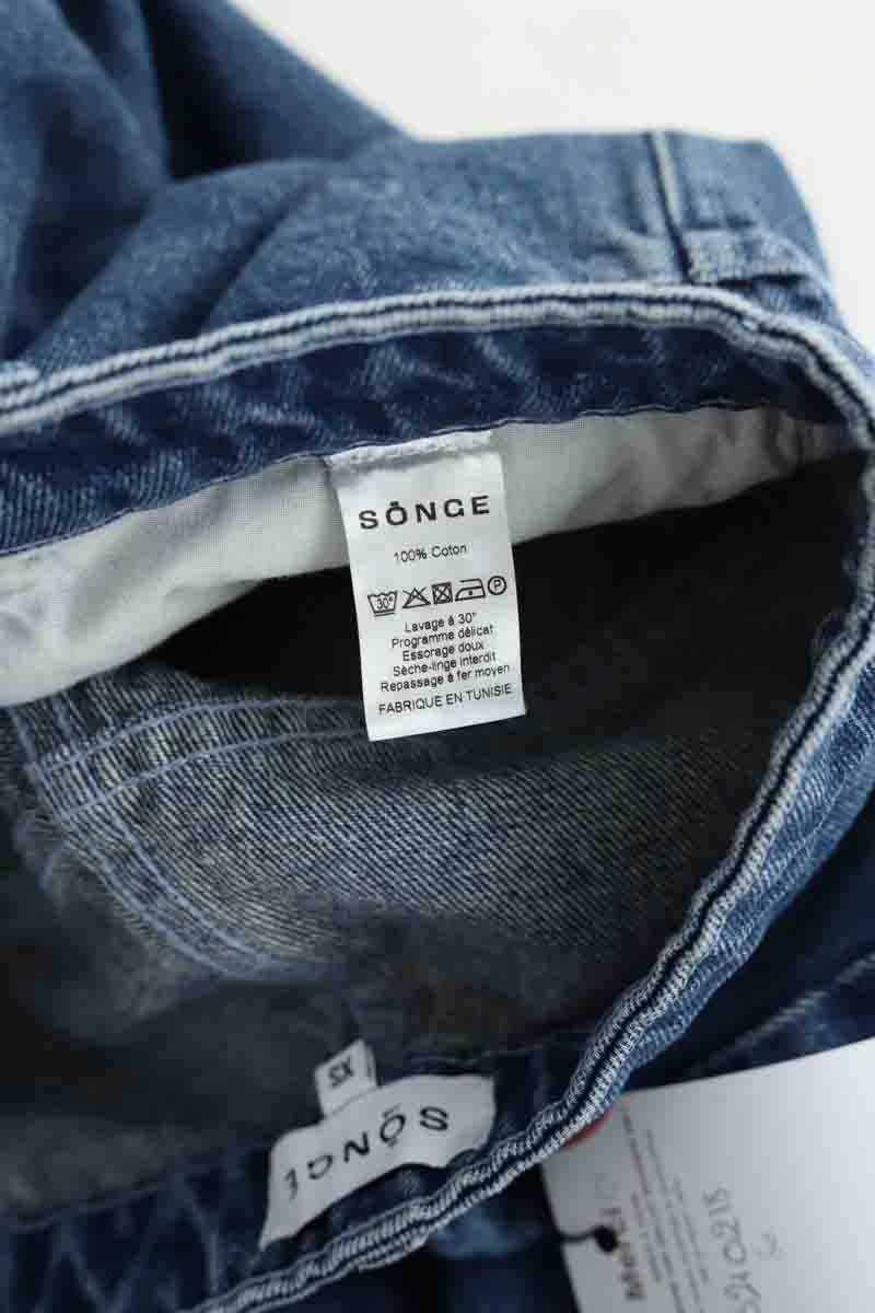 Jean large Songe Lab  Bleu