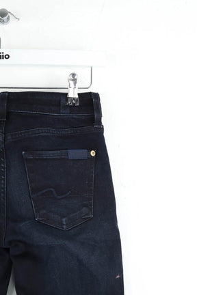 Jean slim 7 For All Mankind  Bleu