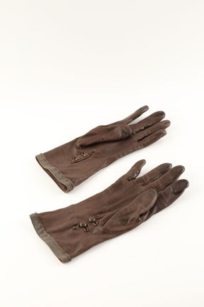 Gants Lanvin  Marron