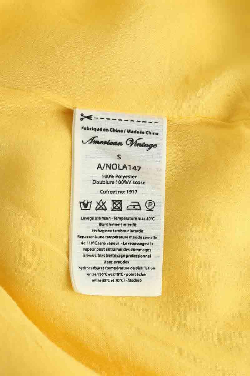 Robe American Vintage  Jaune