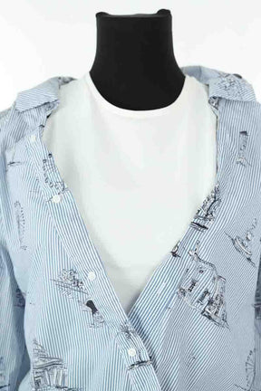 Chemise Maje  Bleu