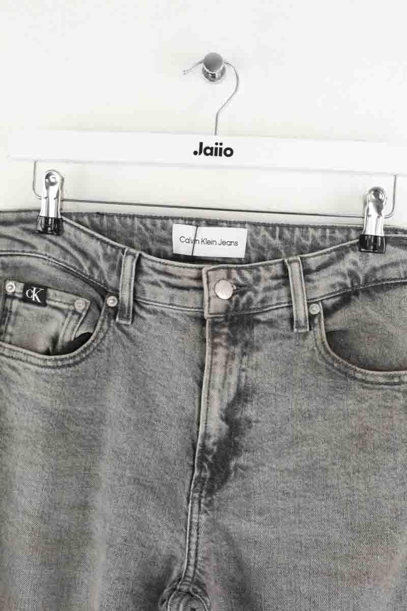 Jean droit Calvin Klein  Gris
