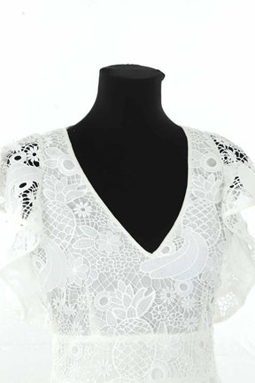 Robe Antik Batik  Blanc