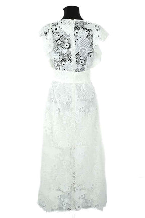 Robe Antik Batik  Blanc
