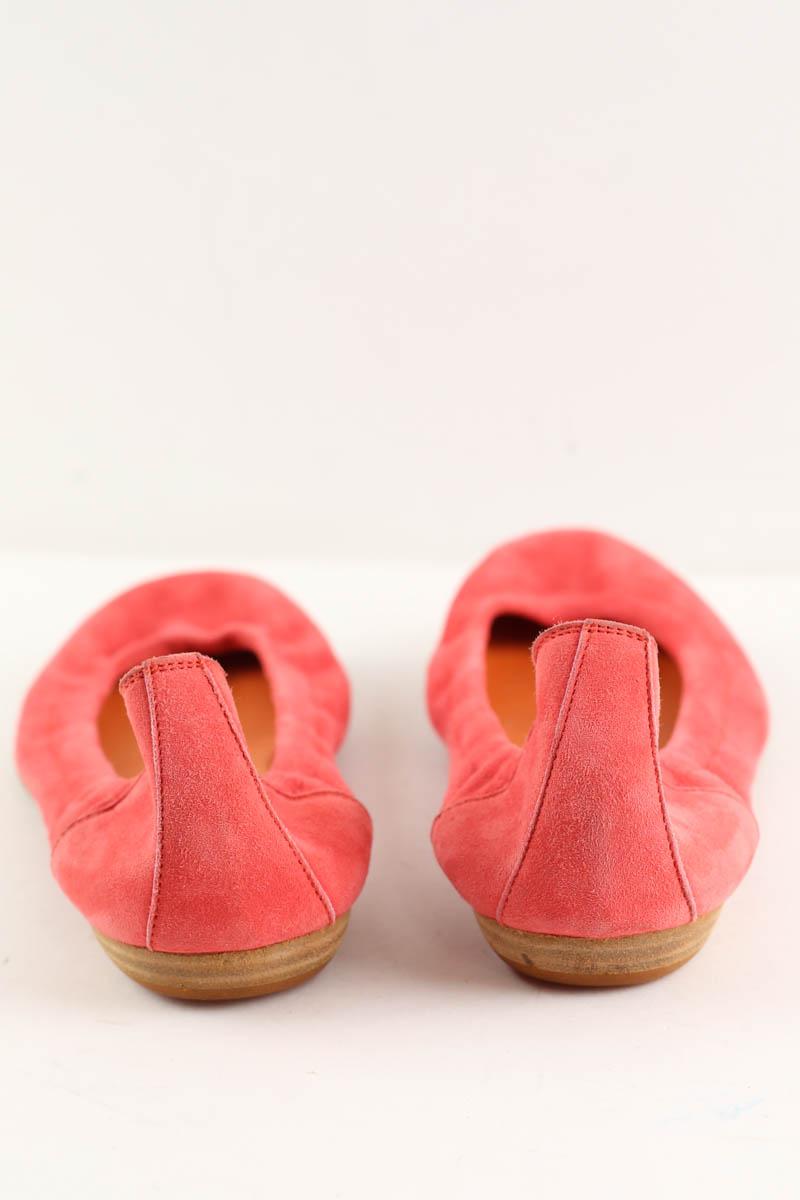 Ballerines Hermès  Rouge