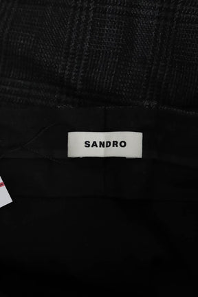 Pantalon droit Sandro  Gris