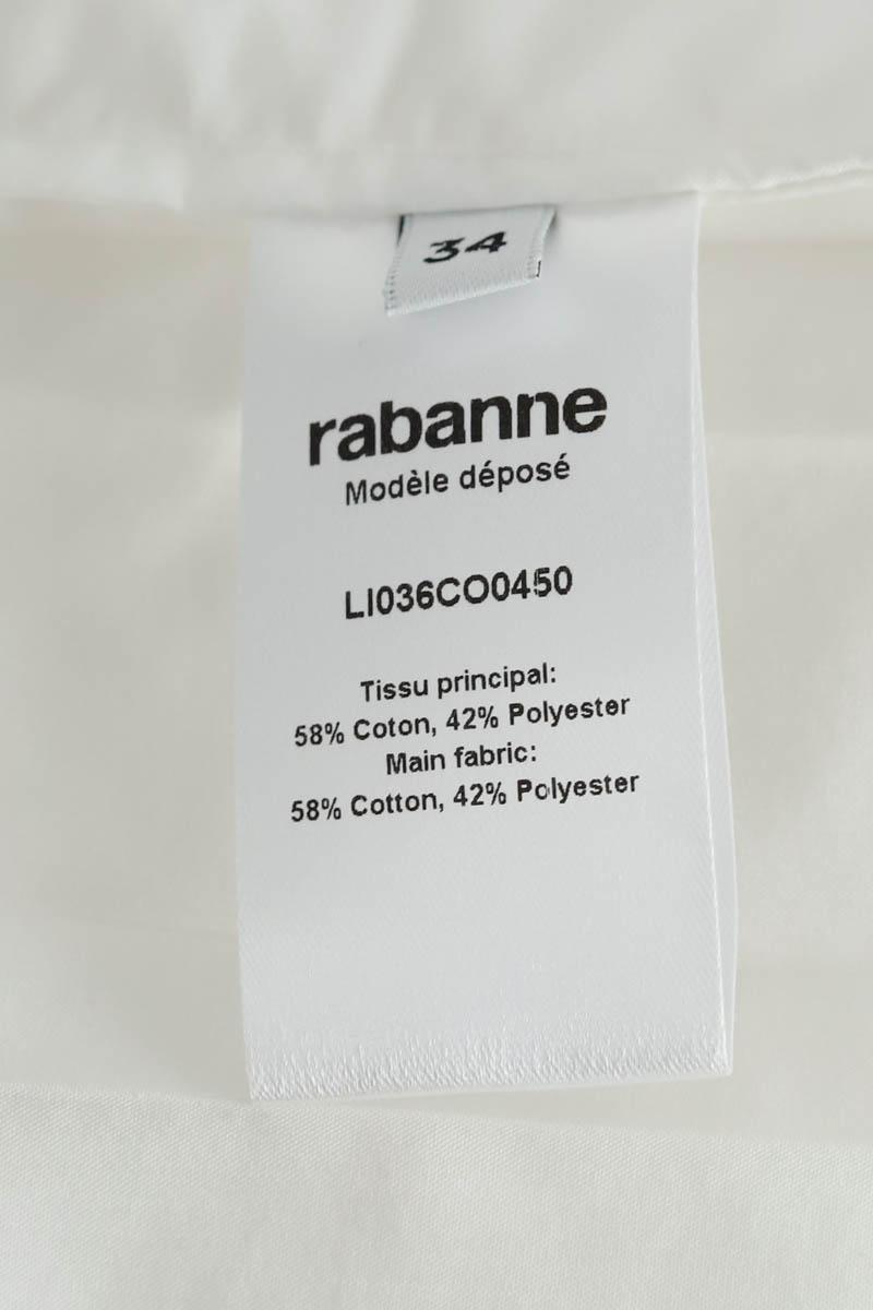 Mini jupe Paco Rabanne  Blanc
