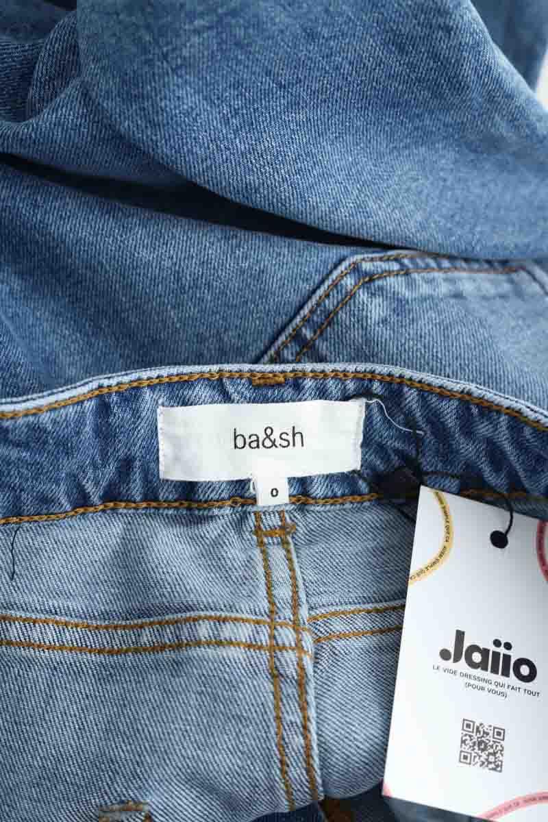 Jean droit Bash  Bleu