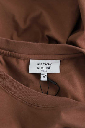 T-shirt Kitsuné  Marron