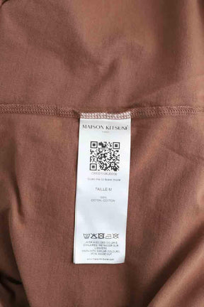 T-shirt Kitsuné  Marron