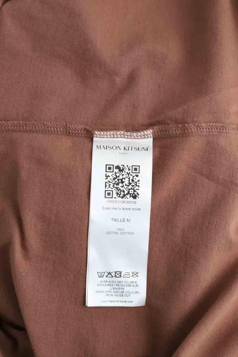 T-shirt Kitsuné  Marron
