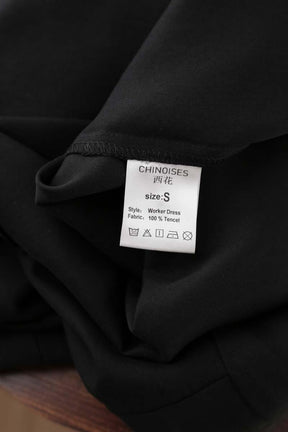 Mini CHINOISES by Voyageuses  Noir