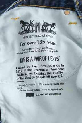 Jean droit Levi's  Marine