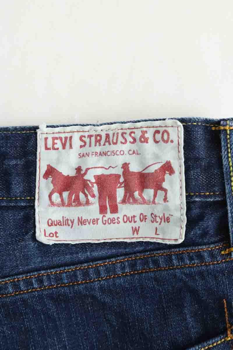 Jean droit Levi's  Marine