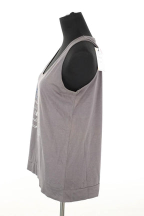 Top Maje  Gris