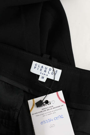 Pantalon droit Claudie Pierlot  Noir
