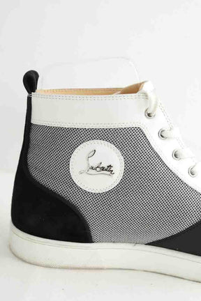 Baskets Christian Louboutin  Argent