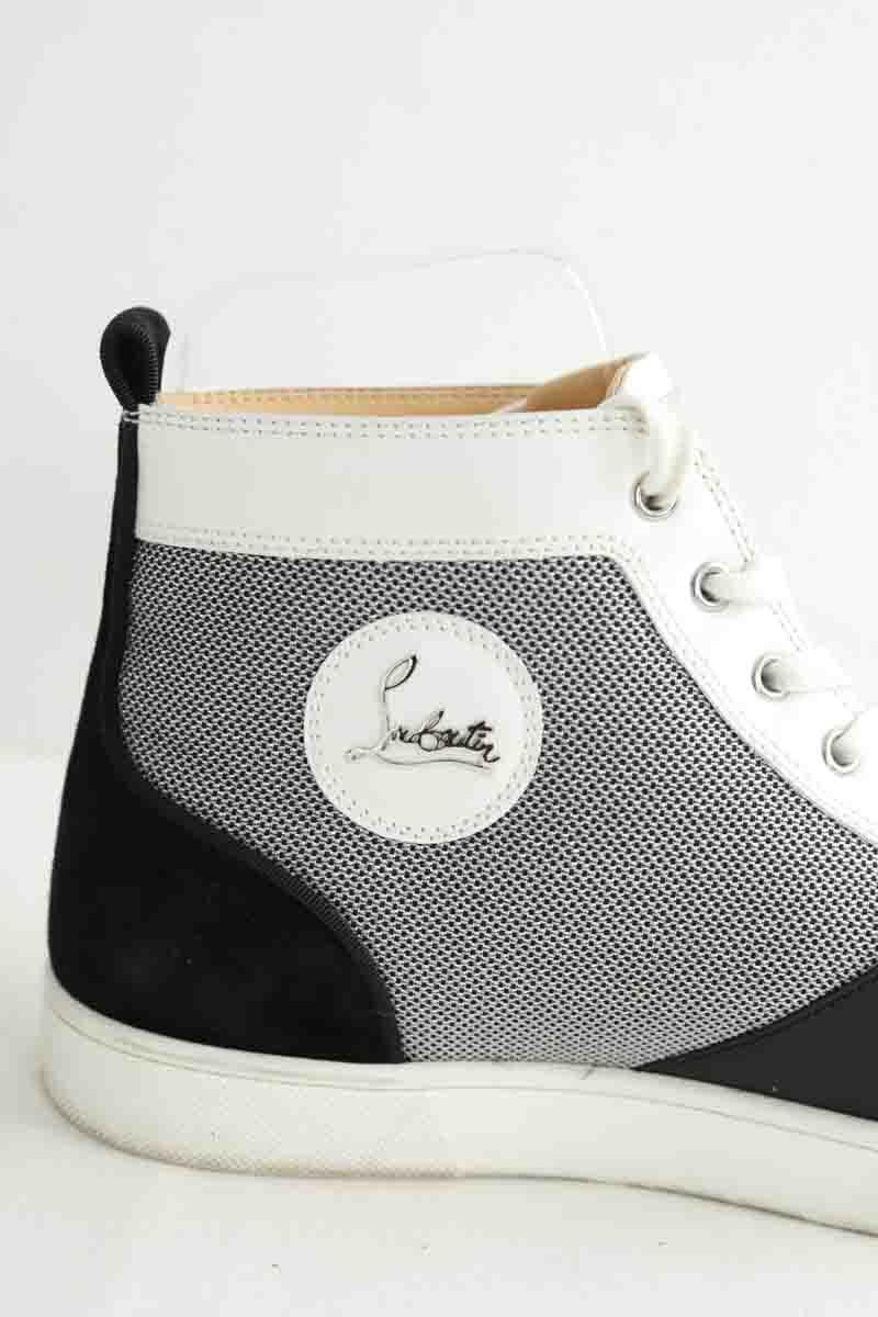 Baskets Christian Louboutin  Argent