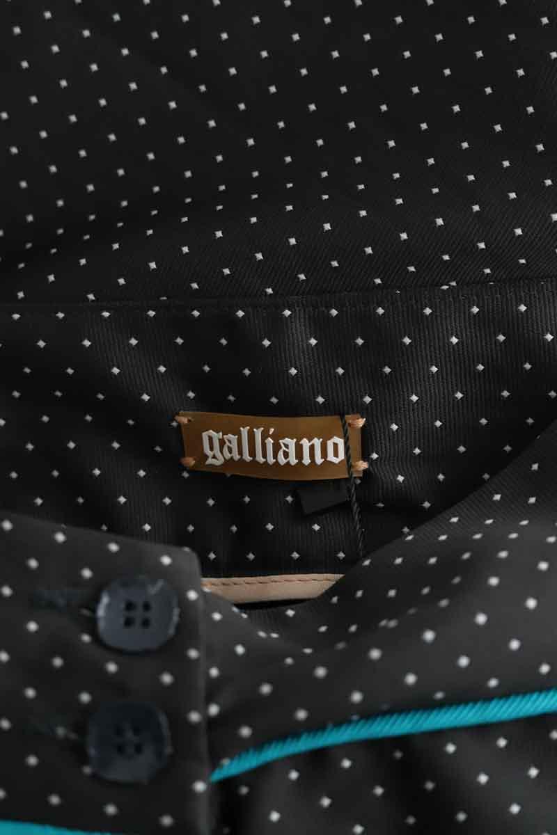 Pantalon droit Galliano  Noir
