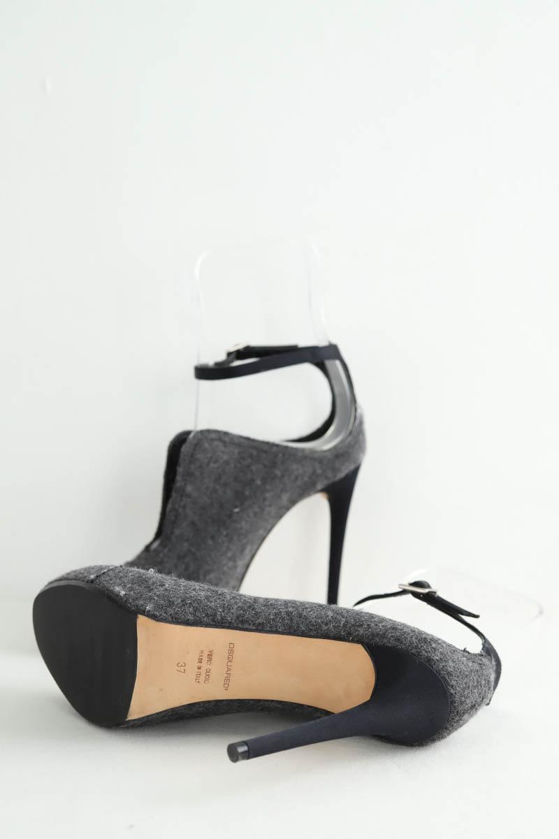 Talons Dsquared2  Gris