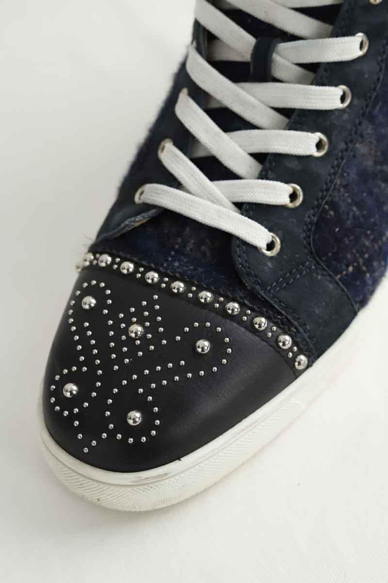 Baskets hautes Christian Louboutin Louis Marine