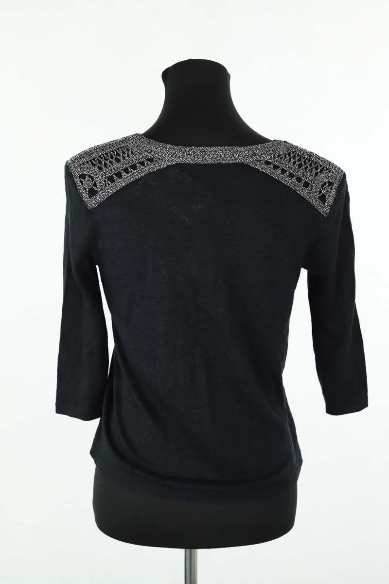 Top Maje  Noir