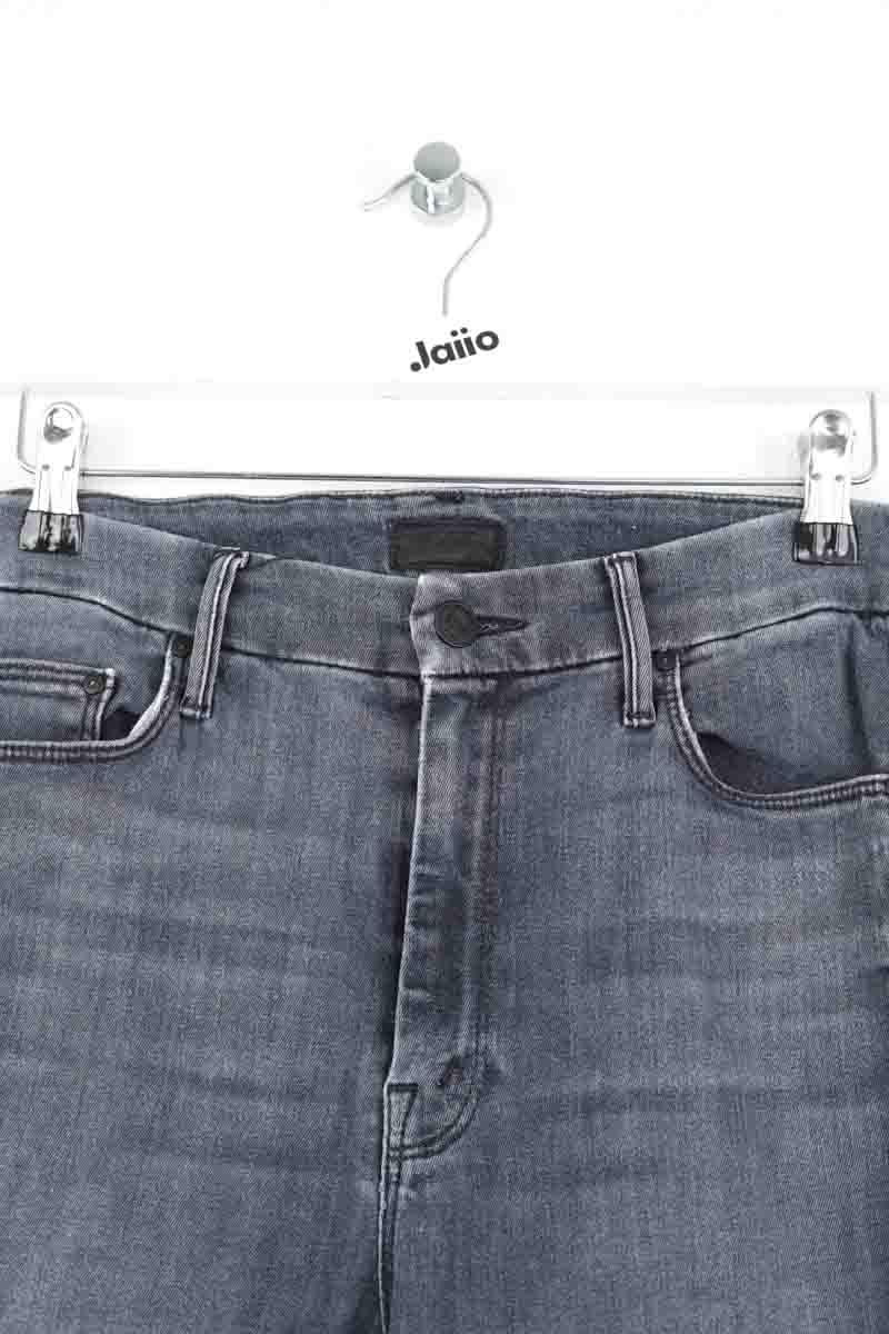 Jean slim Mother  Gris