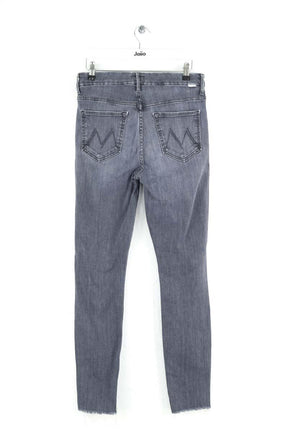 Jean slim Mother  Gris