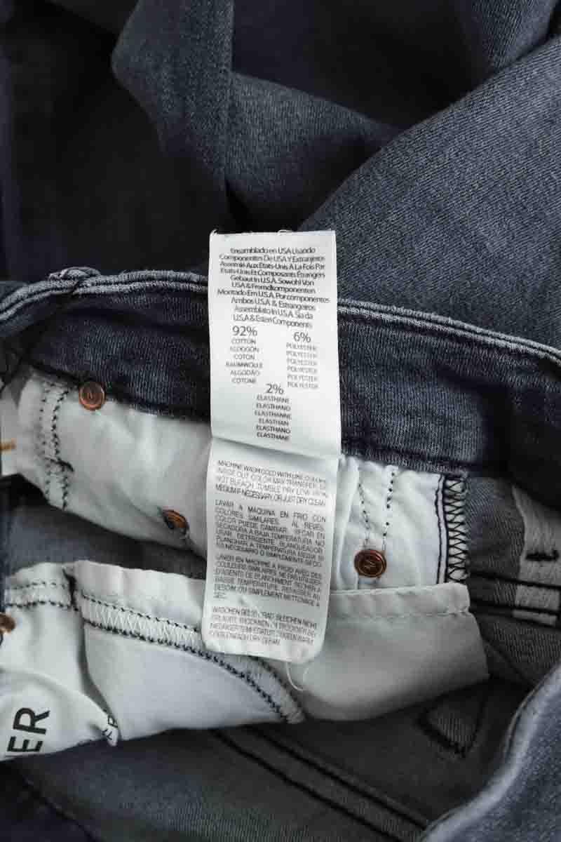 Jean slim Mother  Gris