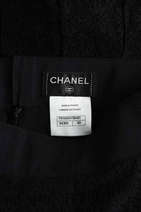 Jupe Chanel  Noir