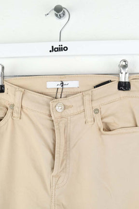 Pantalon droit 7 For All Mankind  Beige