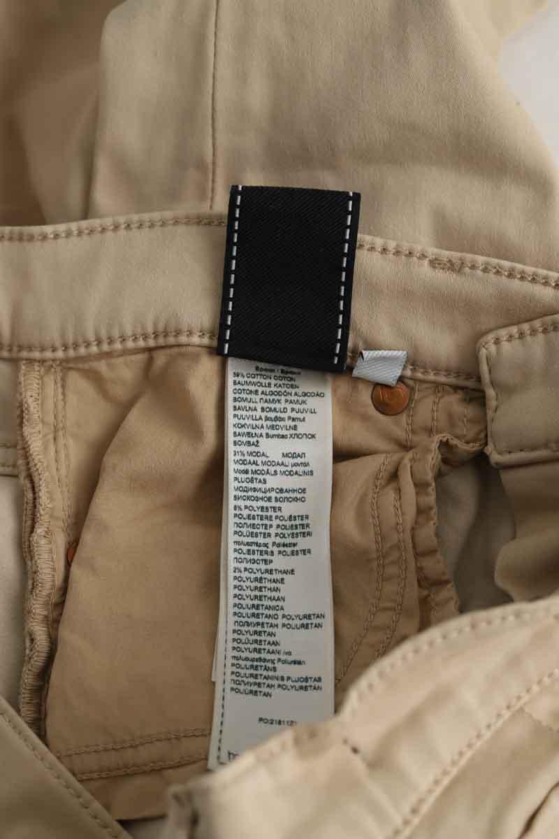 Pantalon droit 7 For All Mankind  Beige