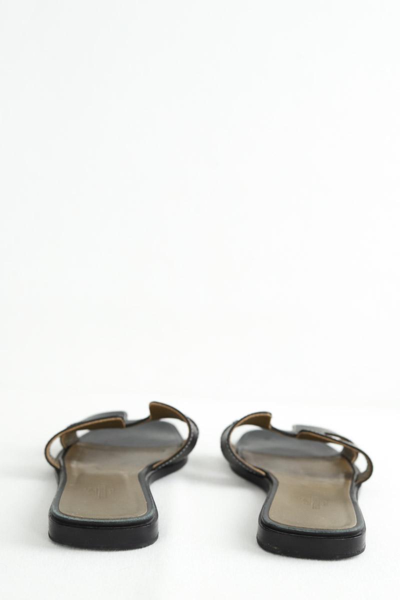 Sandales Hermès  Noir