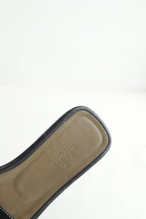 Sandales Hermès  Noir