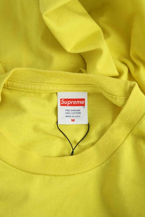 T-shirt Supreme  Jaune