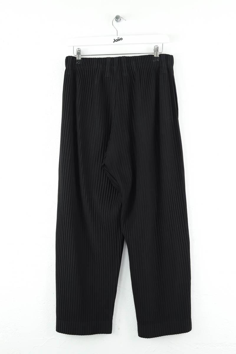 Pantalon droit Pleats Please  Noir